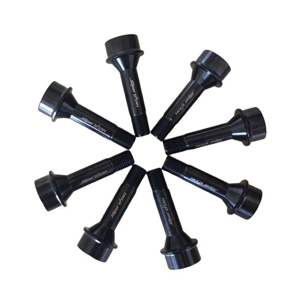 Ferrari titanium wheel lug bolts (5)